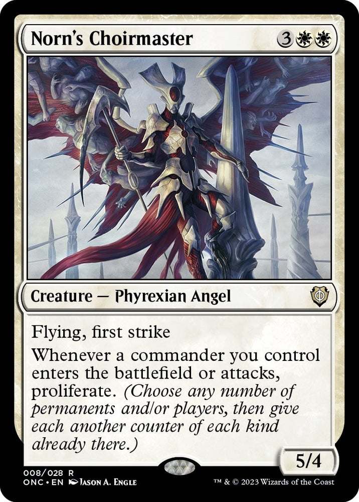 Image for Norn's Choirmaster (8) [Commander: Phyrexia: All Will Be One]