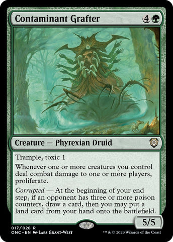 Image for Contaminant Grafter (17) [Commander: Phyrexia: All Will Be One]