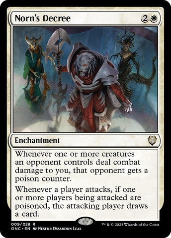 Image for Norn's Decree (9) [Commander: Phyrexia: All Will Be One]