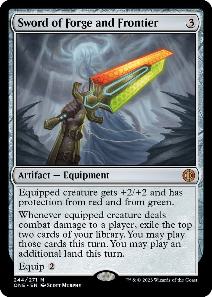 Image for Sword of Forge and Frontier (244) [Phyrexia: All Will Be One]