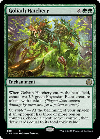 Image for Goliath Hatchery (408) [Phyrexia: All Will Be One]