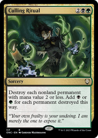 Image for Culling Ritual (117) [Commander: Phyrexia: All Will Be One]