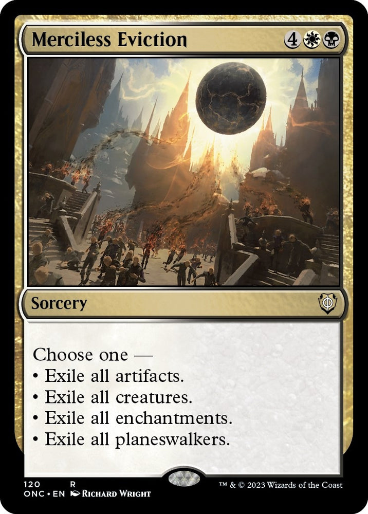 Image for Merciless Eviction (120) [Commander: Phyrexia: All Will Be One]