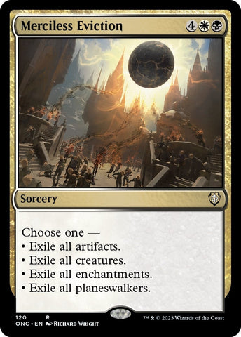 Image for Merciless Eviction (120) [Commander: Phyrexia: All Will Be One]