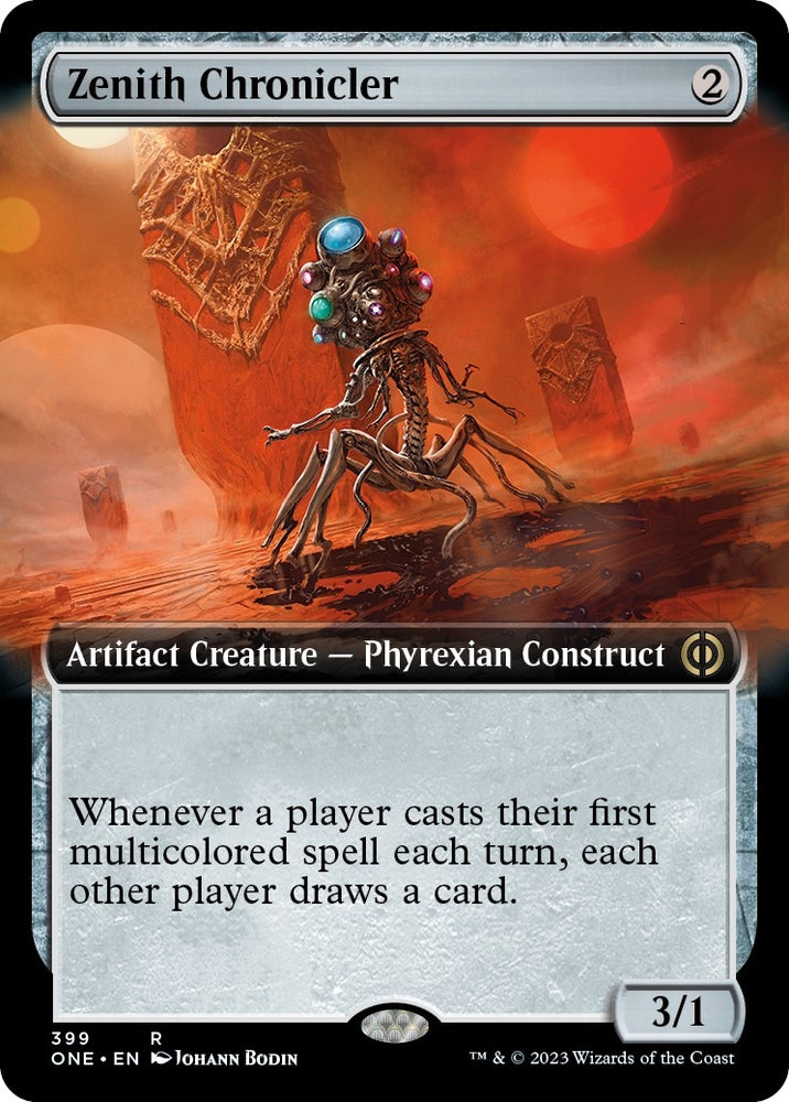 Image for Zenith Chronicler (Extended Art) (399) [Phyrexia: All Will Be One]