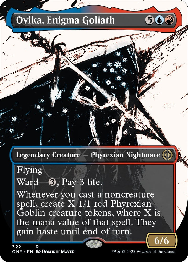 Image for Ovika, Enigma Goliath (Showcase) (322) [Phyrexia: All Will Be One]