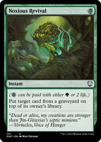 Image for Noxious Revival (110) [Commander: Phyrexia: All Will Be One]