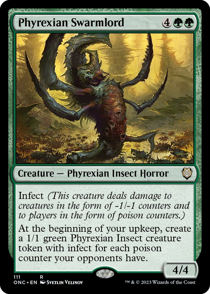 Image for Phyrexian Swarmlord (111) [Commander: Phyrexia: All Will Be One]