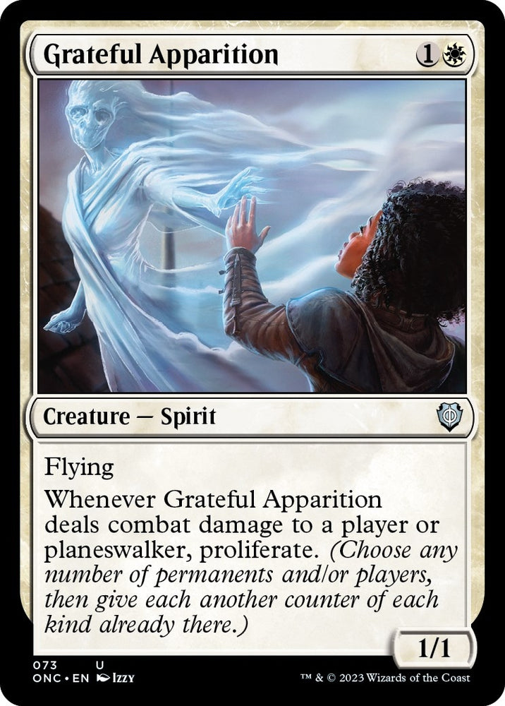 Image for Grateful Apparition (73) [Commander: Phyrexia: All Will Be One]