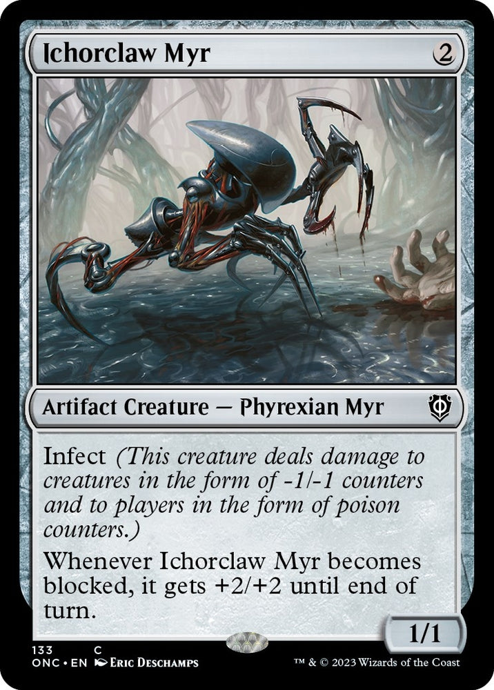 Image for Ichorclaw Myr (133) [Commander: Phyrexia: All Will Be One]