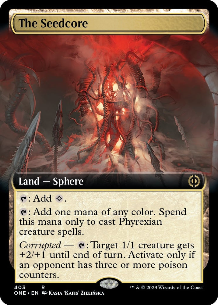 Image for The Seedcore (Extended Art) (403) [Phyrexia: All Will Be One]