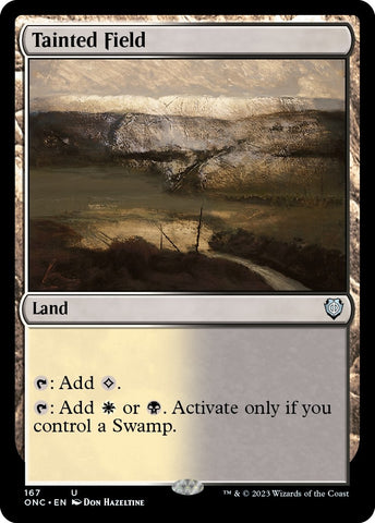 Image for Tainted Field (167) [Commander: Phyrexia: All Will Be One]