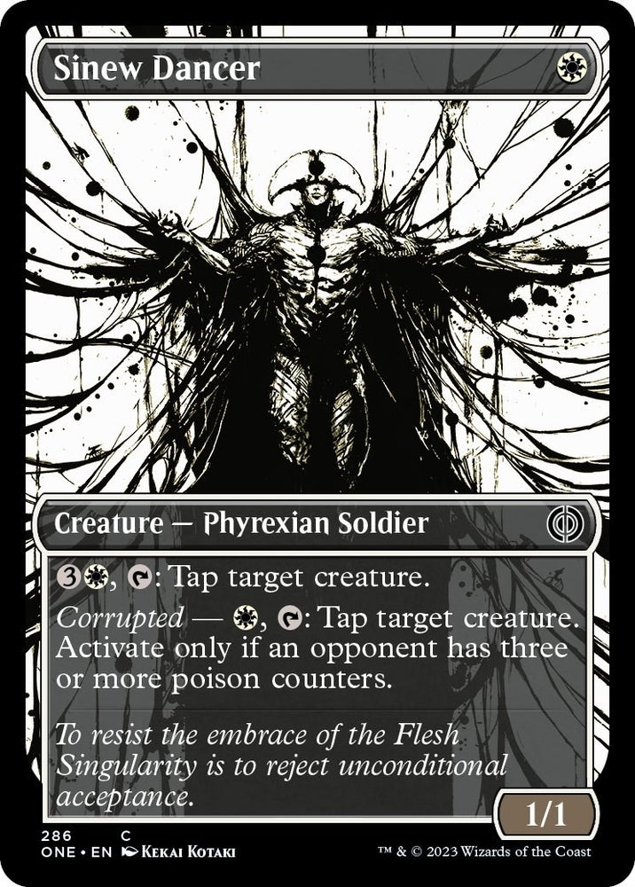 Image for Sinew Dancer (Showcase) (286) [Phyrexia: All Will Be One]