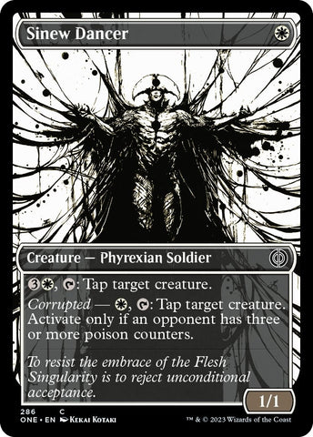Image for Sinew Dancer (Showcase) (286) [Phyrexia: All Will Be One]