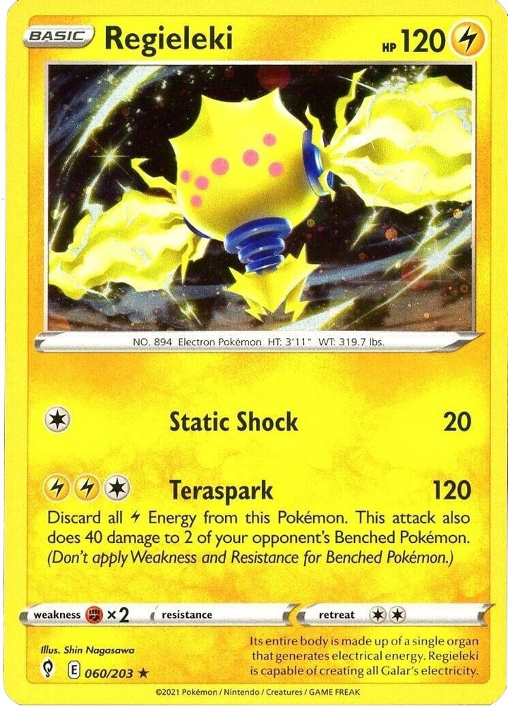 Regieleki - 060/203 (Cosmos Holo) (060/203) (Miscellaneous Cards & Products)