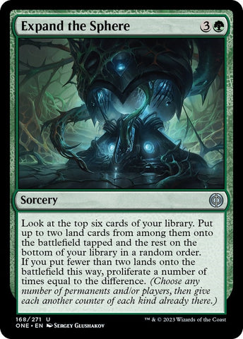 Image for Expand the Sphere (168) [Phyrexia: All Will Be One]