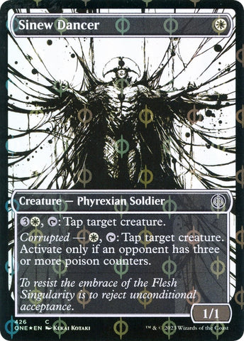 Image for Sinew Dancer (Showcase) (Step-and-Compleat Foil) (426) [Phyrexia: All Will Be One]