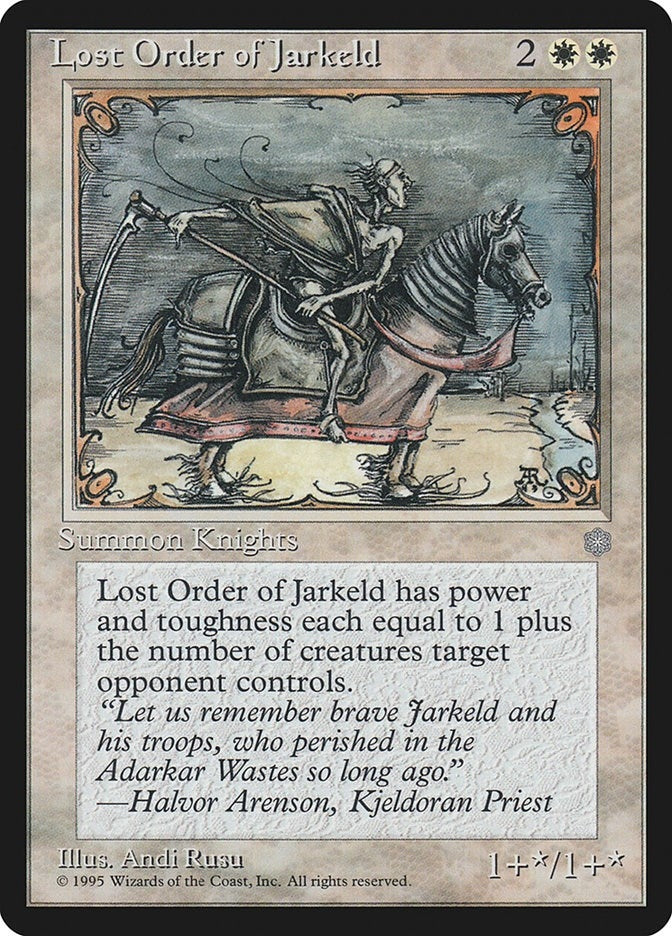 Image for Lost Order of Jarkeld [Ice Age]