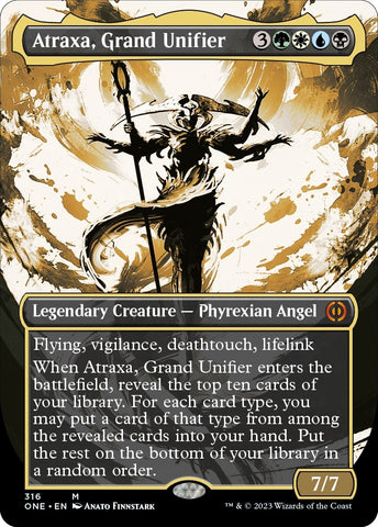 Image for Atraxa, Grand Unifier (Showcase) (316) [Phyrexia: All Will Be One]