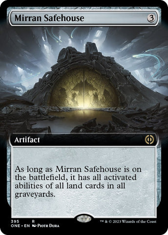 Image for Mirran Safehouse (Extended Art) (395) [Phyrexia: All Will Be One]