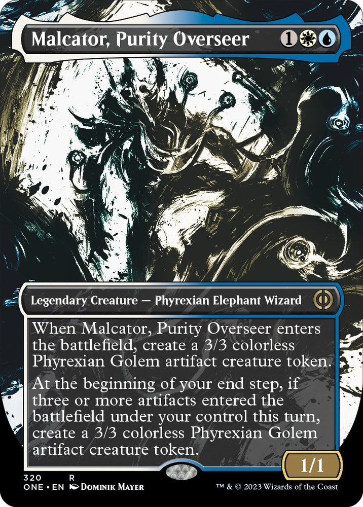 Image for Malcator, Purity Overseer (Showcase) (320) [Phyrexia: All Will Be One]