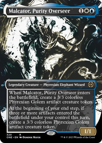 Image for Malcator, Purity Overseer (Showcase) (320) [Phyrexia: All Will Be One]