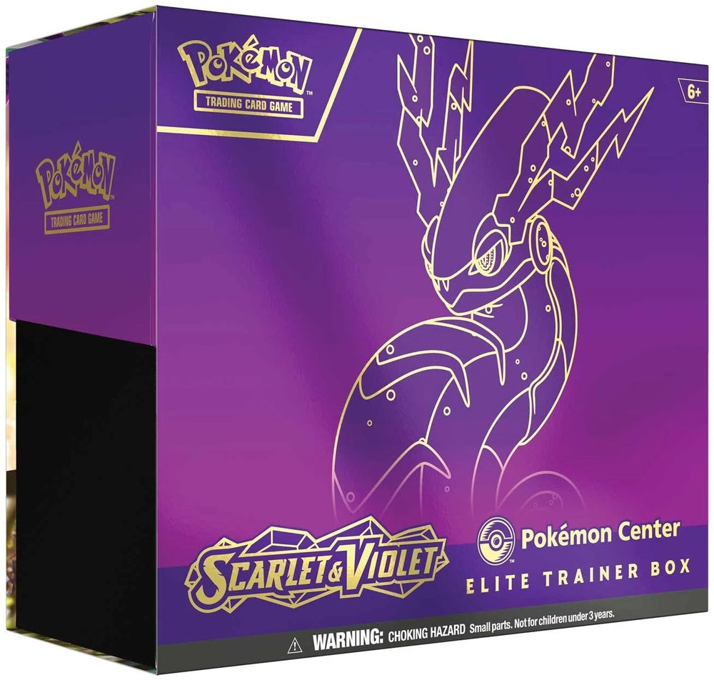 Image for Scarlet & Violet Pokemon Center Elite Trainer Box (Exclusive) [Miraidon] (SV1)