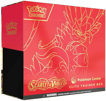 Image for Scarlet & Violet Pokemon Center Elite Trainer Box (Exclusive) [Koraidon] - Pokemon