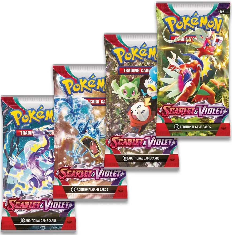 Image for Scarlet & Violet Booster Pack Art Bundle [Set of 4] (SV1)
