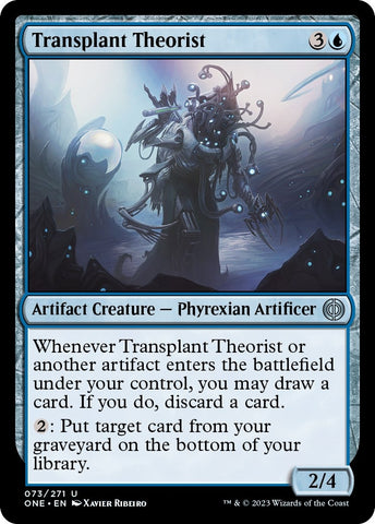 Image for Transplant Theorist (73) [Phyrexia: All Will Be One]