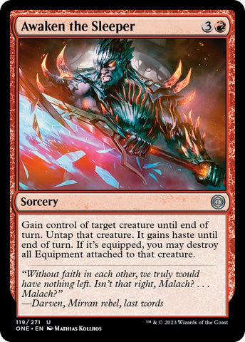 Image for Awaken the Sleeper (119) [Phyrexia: All Will Be One]
