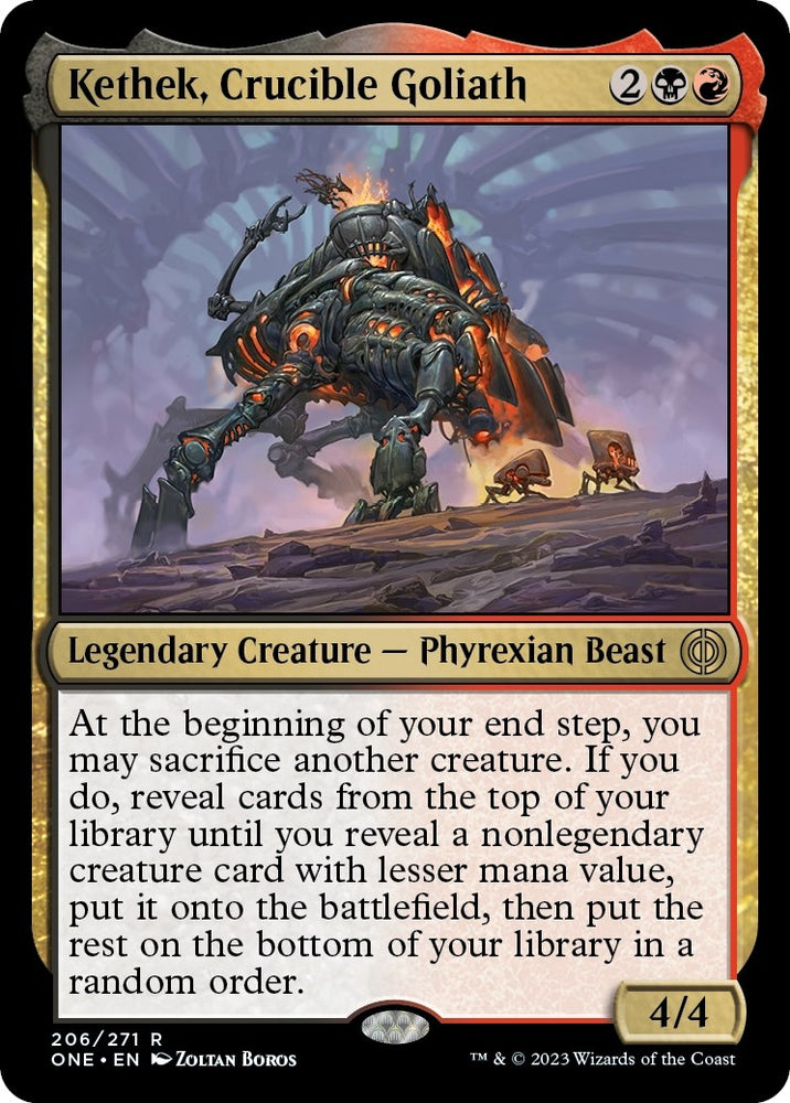 Image for Kethek, Crucible Goliath (206) [Phyrexia: All Will Be One]