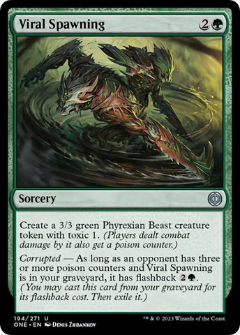 Image for Viral Spawning (194) [Phyrexia: All Will Be One]