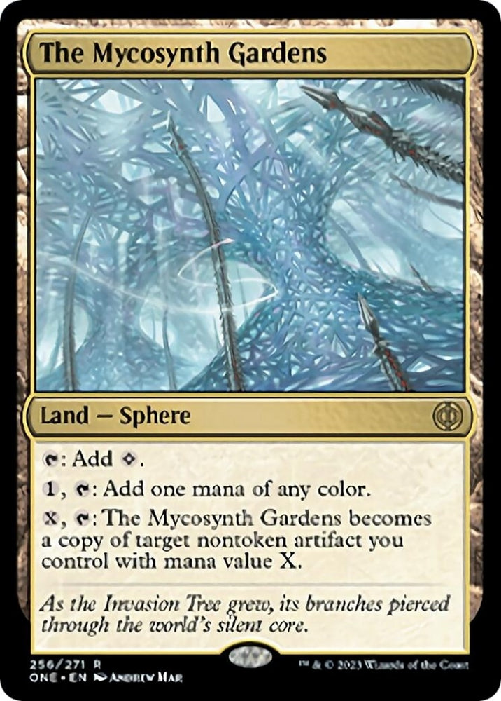 Image for The Mycosynth Gardens (256) [Phyrexia: All Will Be One]
