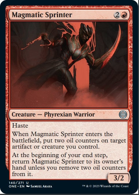 Image for Magmatic Sprinter (140) [Phyrexia: All Will Be One]