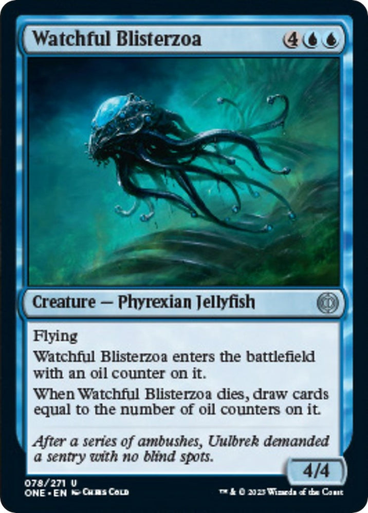 Image for Watchful Blisterzoa (78) [Phyrexia: All Will Be One]