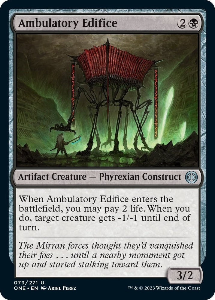 Image for Ambulatory Edifice (79) [Phyrexia: All Will Be One]