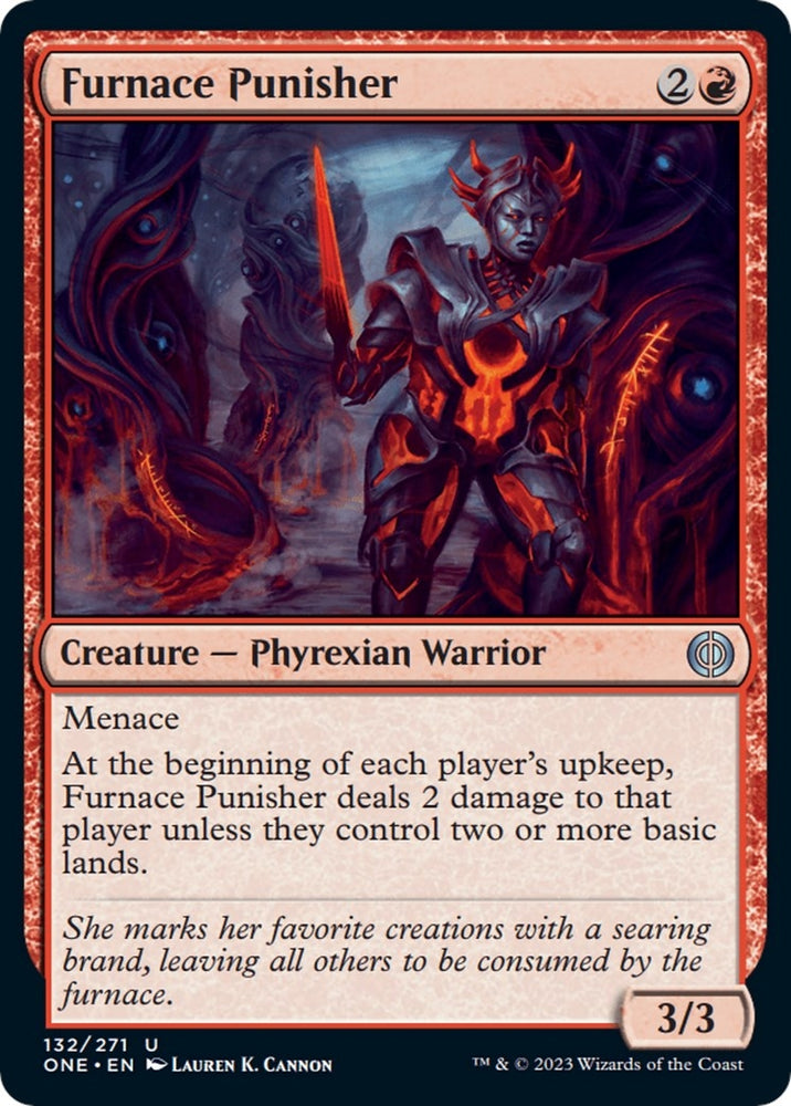 Image for Furnace Punisher (132) [Phyrexia: All Will Be One]