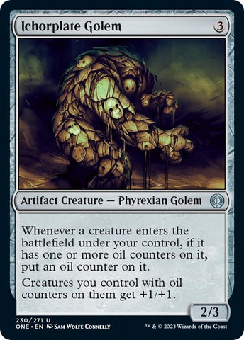 Image for Ichorplate Golem (230) [Phyrexia: All Will Be One]
