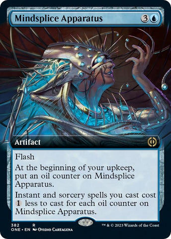 Image for Mindsplice Apparatus (Extended Art) (382) [Phyrexia: All Will Be One]
