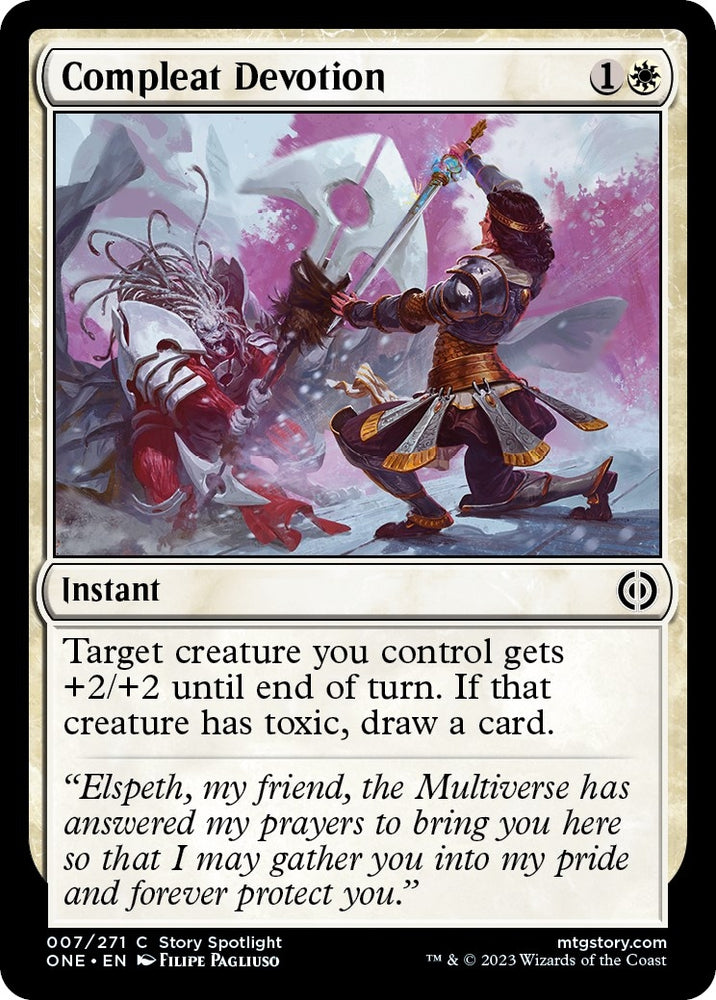 Image for Compleat Devotion (7) [Phyrexia: All Will Be One]