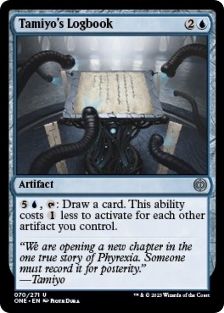 Image for Tamiyo's Logbook (70) [Phyrexia: All Will Be One]