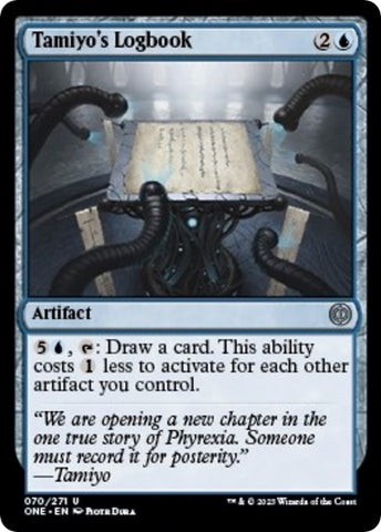 Image for Tamiyo's Logbook (70) [Phyrexia: All Will Be One]