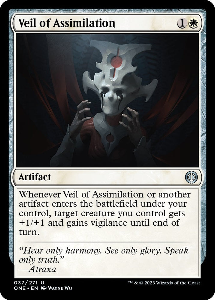 Image for Veil of Assimilation (37) [Phyrexia: All Will Be One]