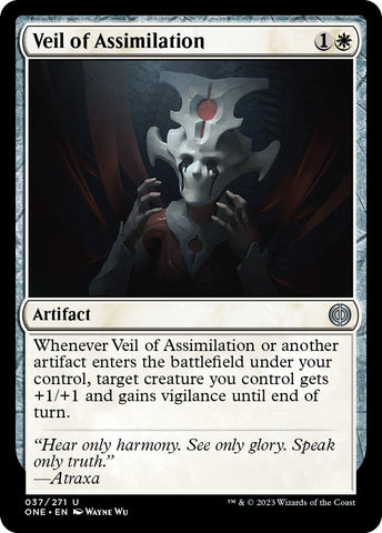 Image for Veil of Assimilation (37) [Phyrexia: All Will Be One]
