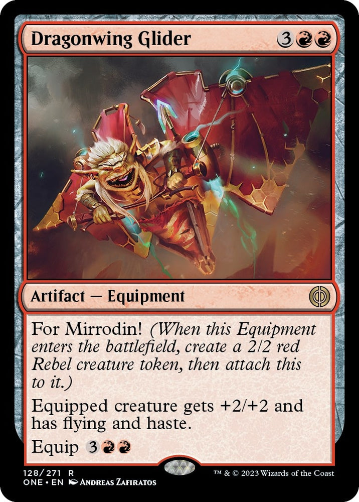 Image for Dragonwing Glider (128) [Phyrexia: All Will Be One]