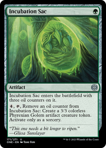 Image for Incubation Sac (171) [Phyrexia: All Will Be One]