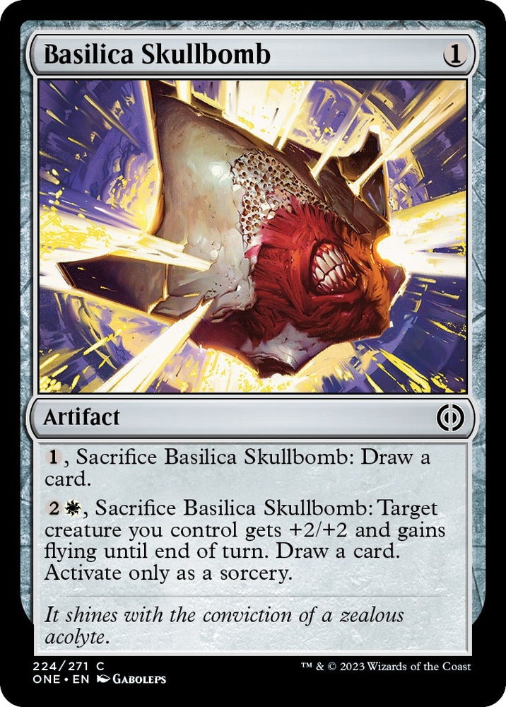 Image for Basilica Skullbomb (224) [Phyrexia: All Will Be One]