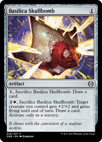 Image for Basilica Skullbomb (224) [Phyrexia: All Will Be One]