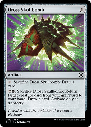 Image for Dross Skullbomb (225) [Phyrexia: All Will Be One]